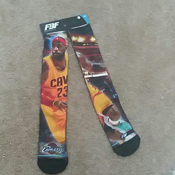 Lebron James Cleveland Cavaliers Socks - Picture 3 of 3